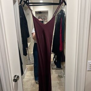 Ag Adriano Goldschmied Deep Purple Slip Dress